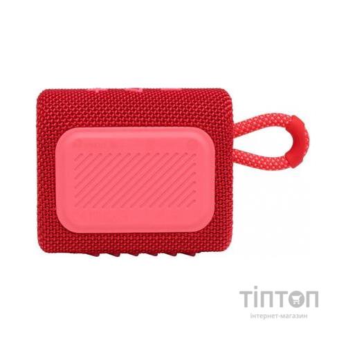 Акустична система JBL Go 3 Red (JBLGO3RED)