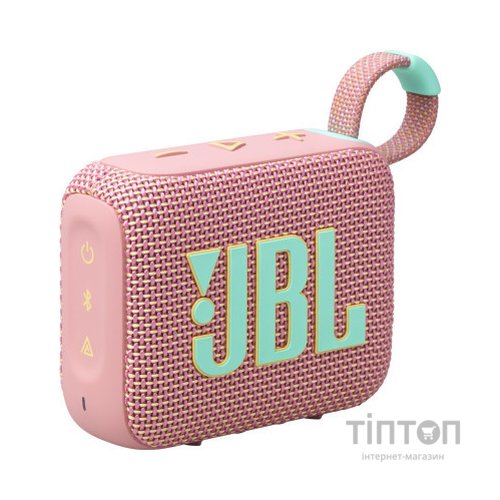 Акустична система JBL Go 4 Pink (JBLGO4PINK)
