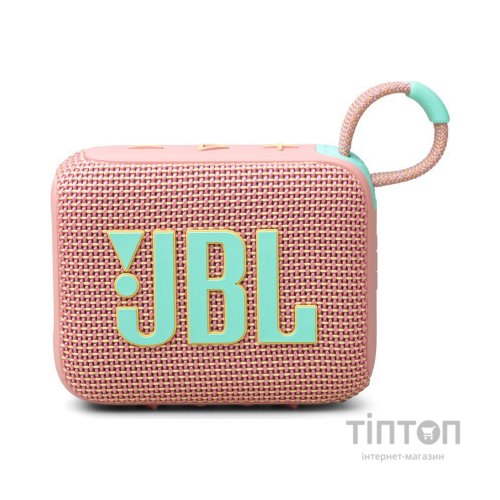 Акустична система JBL Go 4 Pink (JBLGO4PINK)