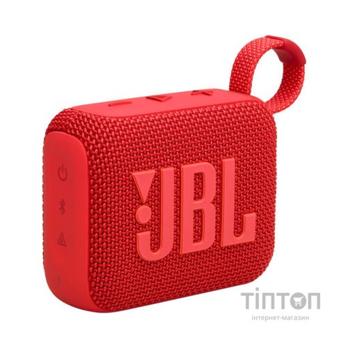 Акустична система JBL Go 4 Red (JBLGO4RED)