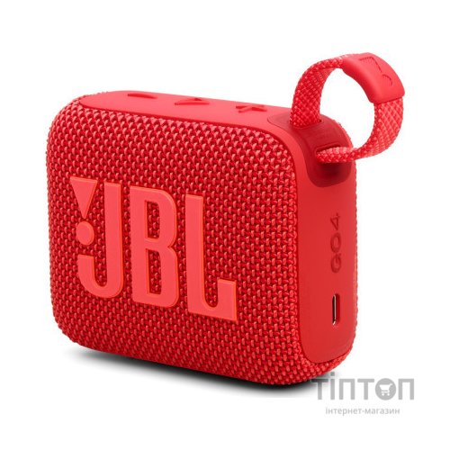 Акустична система JBL Go 4 Red (JBLGO4RED)