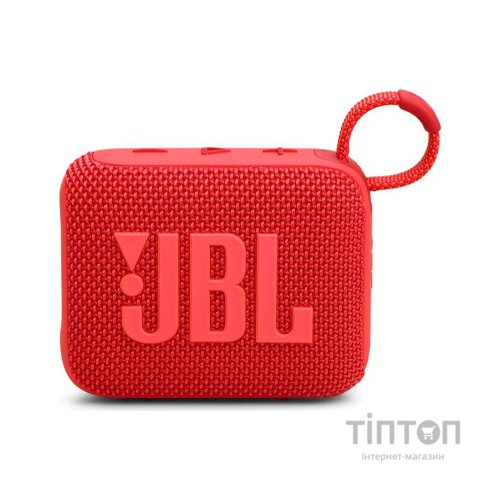 Акустична система JBL Go 4 Red (JBLGO4RED)