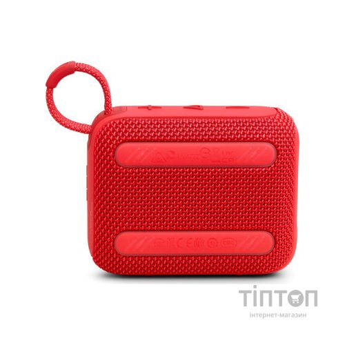 Акустична система JBL Go 4 Red (JBLGO4RED)