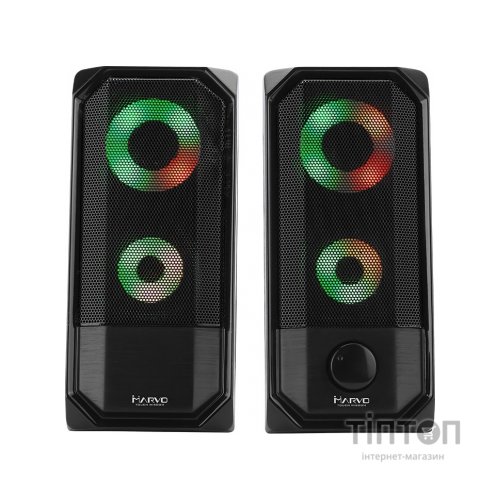 Акустична система Marvo SG-265 Multi-LED USB Black