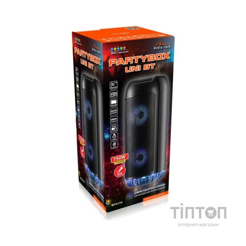 Акустична система Media-Tech 30W PartyBox Uni B (MT3174)