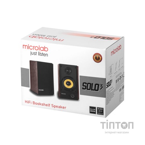 Акустична система Microlab SOLO 3 40W Brown (SOLO-3BR)