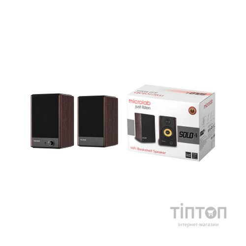 Акустична система Microlab SOLO 4 60W Brown (SOLO-4BR)