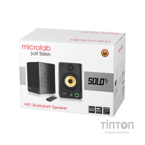 Акустична система Microlab SOLO 5 90W Brown (SOLO-5BR)