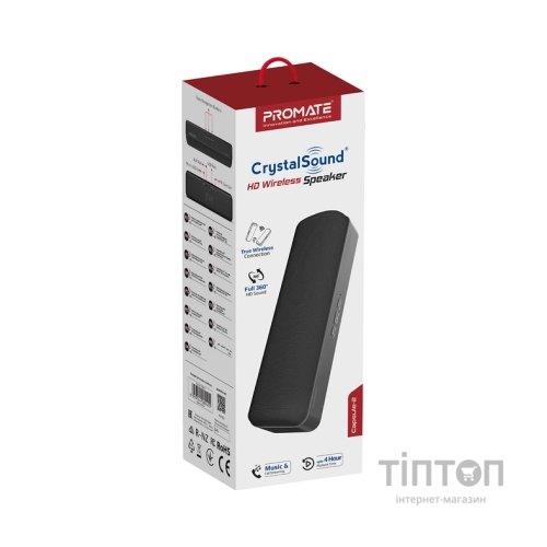 Акустична система Promate Capsule-2 Black (capsule-2.black)