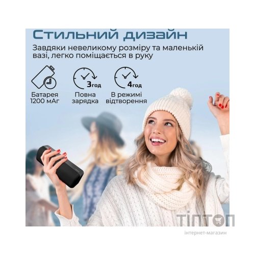 Акустична система Promate Capsule-2 Black (capsule-2.black)