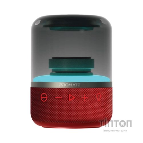 Акустична система Promate Glitz Red (glitz.red)