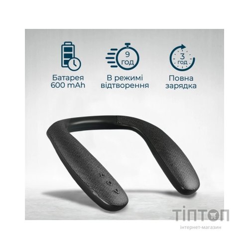Акустична система Promate Hook Black (hook.black)