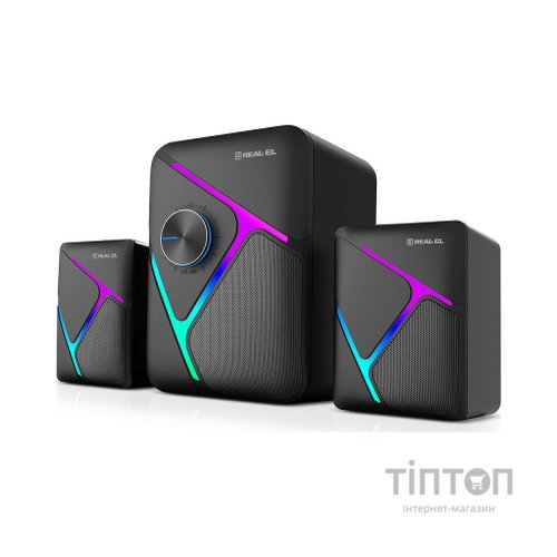 Акустична система REAL-EL M-320 Black (EL121300014)