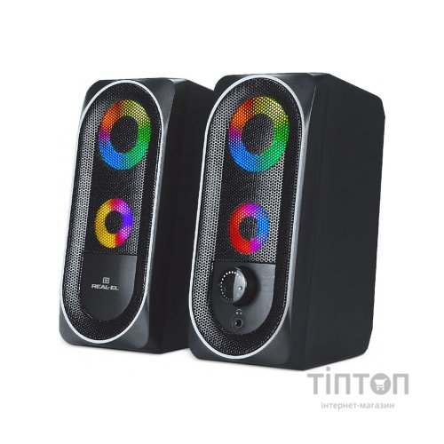 Акустична система REAL-EL S-110 USB Black