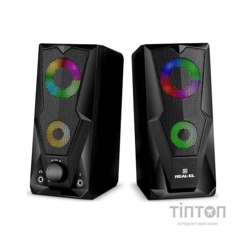 Акустична система REAL-EL S-111 USB Black