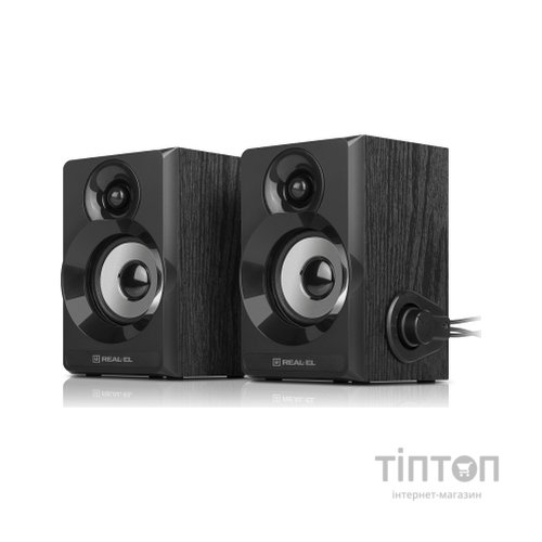 Акустична система REAL-EL S-200 USB Black