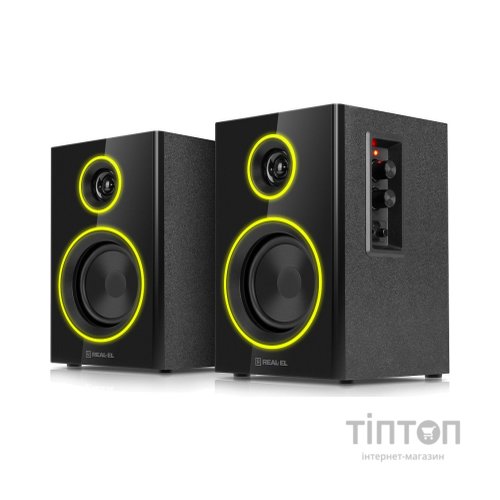 Акустична система REAL-EL S-410 Black (EL121200016)