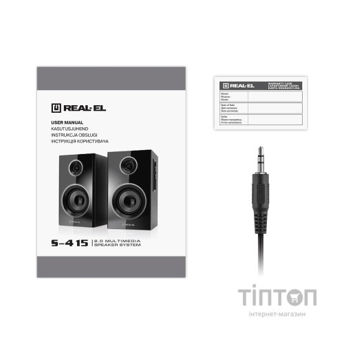 Акустична система REAL-EL S-415 (EL121200017)