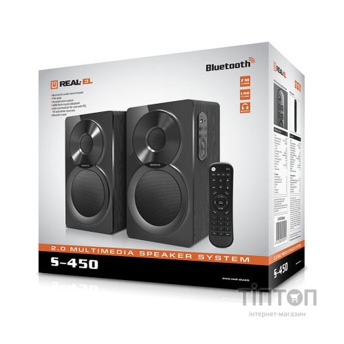 Акустична система REAL-EL S-450 Black