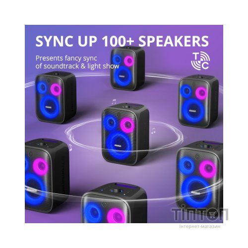 Акустична система Tronsmart Halo 200 + 2 MIcs Black (968233)