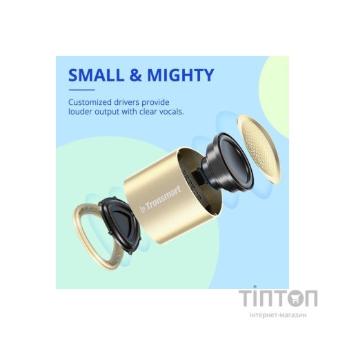 Акустична система Tronsmart Nimo Mini Speaker Gold (985908)