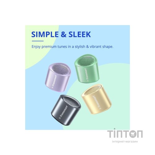 Акустична система Tronsmart Nimo Mini Speaker Polar Black + Nimo Mini Speaker Go (994703)