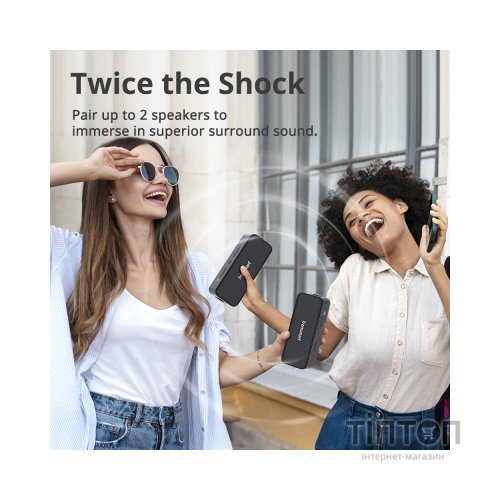 Акустична система Tronsmart T2 Plus Upgraded Black (1019754)