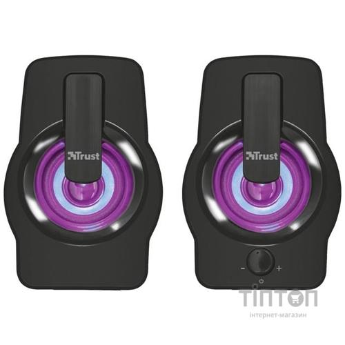 Акустична система Trust Gemi RGB black USB (22948)