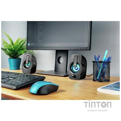 Акустична система Trust Gemi RGB black USB (22948)