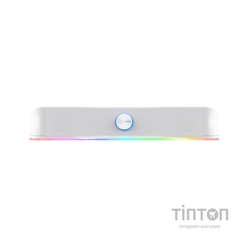Акустична система Trust GXT 619W Thorne RGB Illuminated Soundbar White (25110)