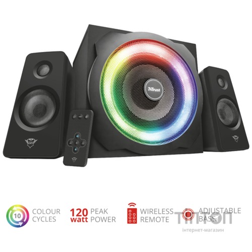Акустична система Trust GXT 629 Tytan RGB Illuminated (22944)