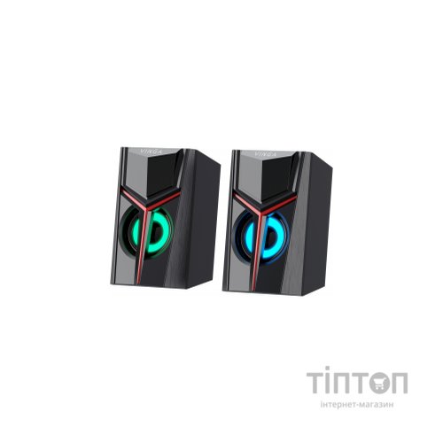 Акустична система Vinga SP-100 LED USB Black