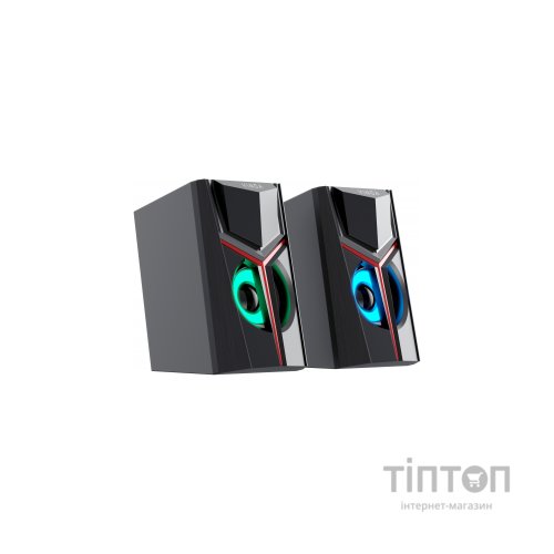 Акустична система Vinga SP-100 LED USB Black