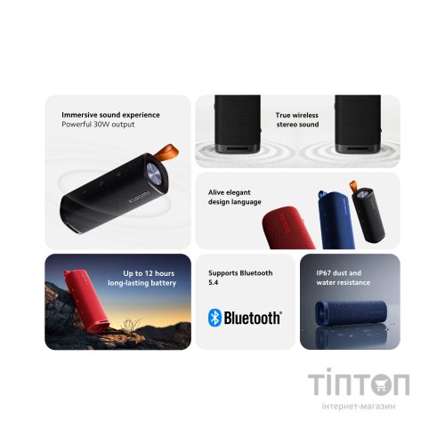 Акустична система Xiaomi Sound Outdoor Blue (1037290)