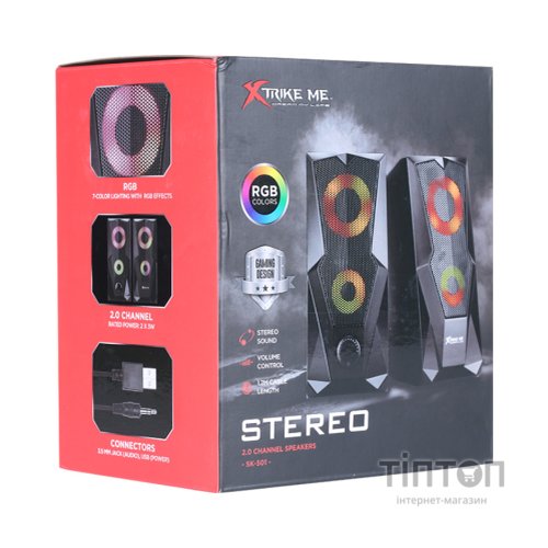 Акустична система Xtrike ME SK-501 6Вт RGB USB (SK-501)