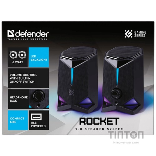 Акустика Defender 2.0 Rocket 6Вт (65094)