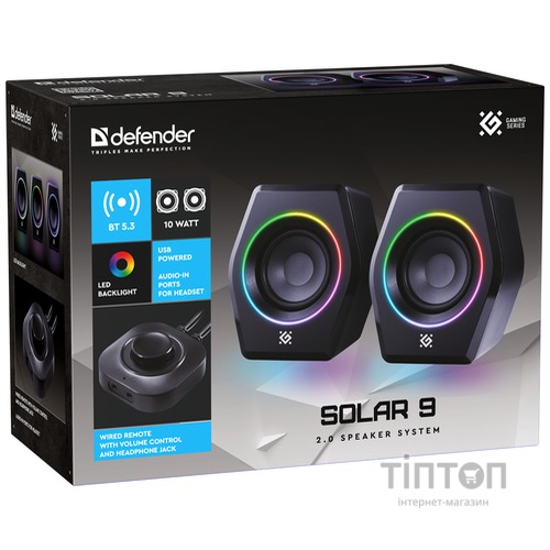 Акустика Defender Solar 9 10Вт (65939) 