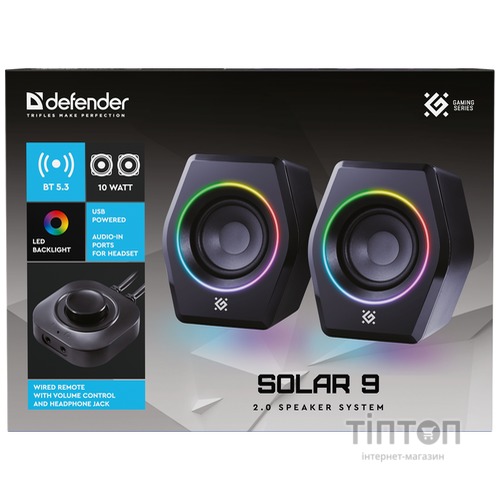 Акустика Defender Solar 9 10Вт (65939) 