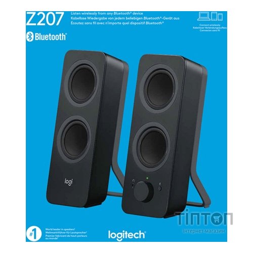 Акустика Logitech Z207 Bluetooth Black (L980-001295)