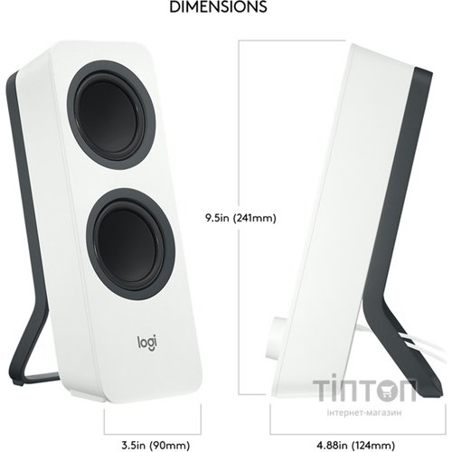 Акустика Logitech Z207 Bluetooth White (L980-001292)