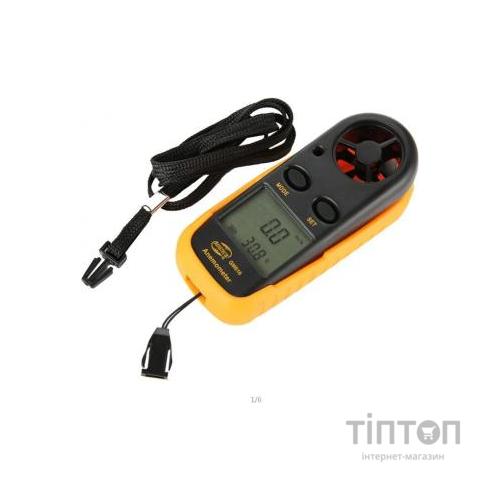 Анемометр Benetech цифровий 0,1-30м/с, -10-45°C (GM816)