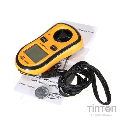 Анемометр Benetech цифровий крильчастий 0,1-30м/с, -10-45°C (GM8908)