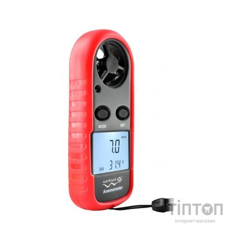 Анемометр Wintact цифровий 0,1-30м/с, -10-45°C (WT816)