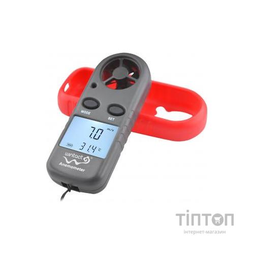 Анемометр Wintact цифровий 0,1-30м/с, -10-45°C (WT816)