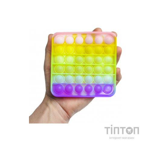 Антистрес Sibelly антистрес Pop It Square Glow in Dark (SB-PPIT-SQL-GD)