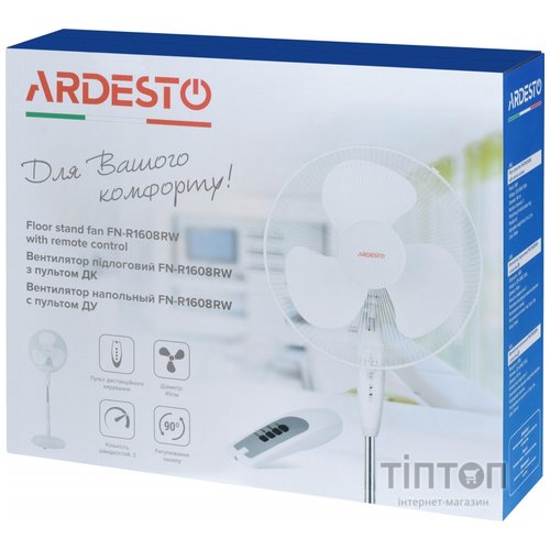 Вентилятор Ardesto FN-R1608RW