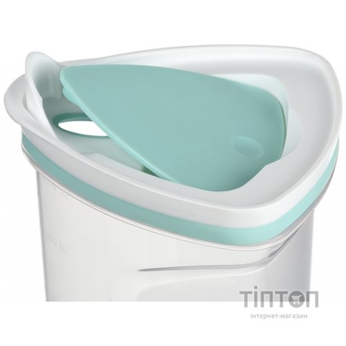 Харчовий контейнер Ardesto Fresh 1 л Tiffany Blue (AR1510TP)