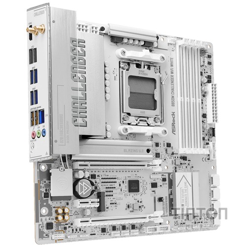 ASROCK B850M CHALLENGER WIFI WHITE