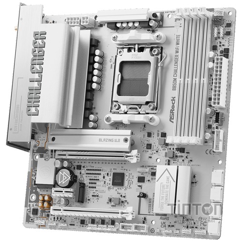 ASROCK B850M CHALLENGER WIFI WHITE