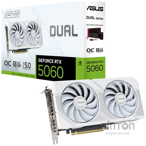 ASUS DUAL-RTX5060-O8G-WHITE